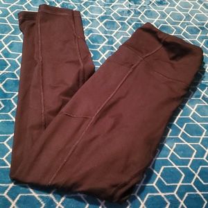 Victoria's Secret Black Pocket Leggings